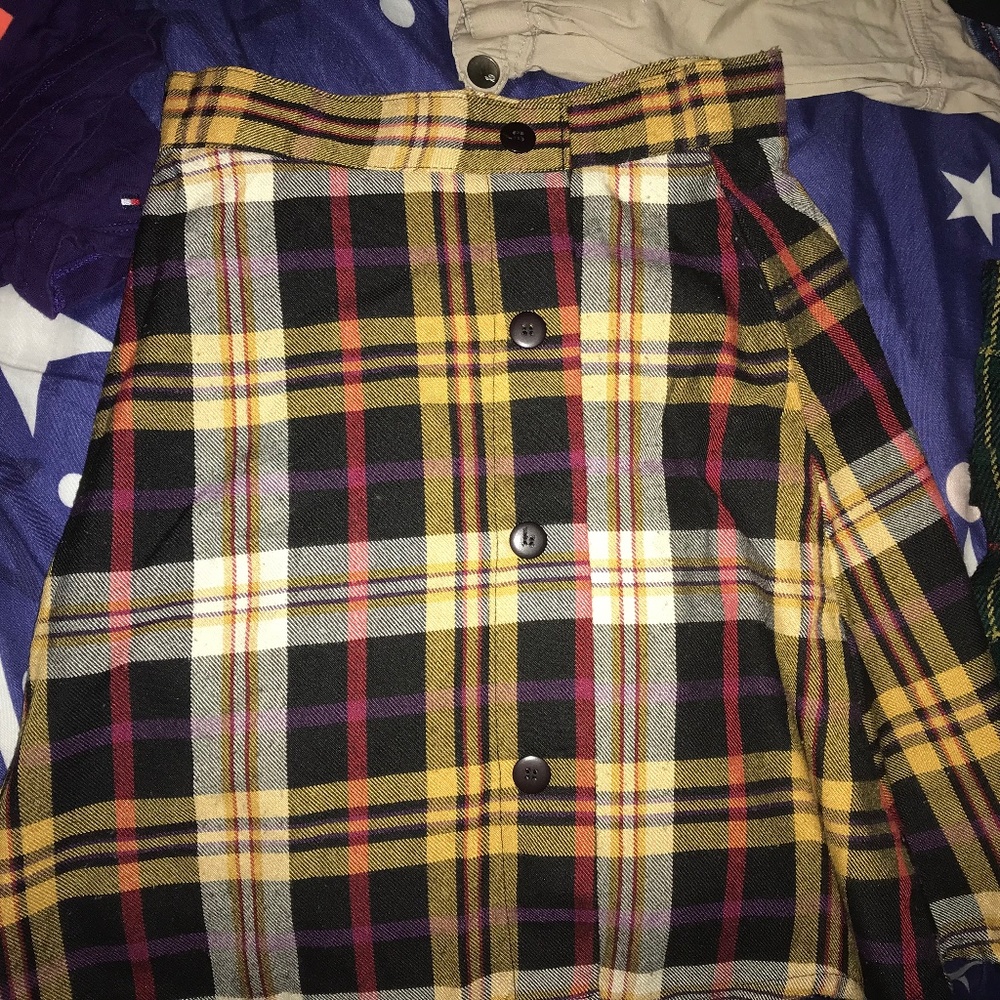 Childrens Place checkered skirt